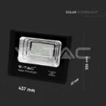 V-TAC VT-94027 50W LED Прожектор с Фотоволтаичен Панел 6000K