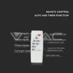 V-TAC VT-94027 50W LED Прожектор с Фотоволтаичен Панел 6000K