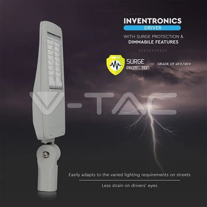 V-TAC VT-954 LED Улична Лампа SAMSUNG Чип 100W 5700K КЛАС I 140 lm/W