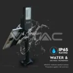 V-TAC VT-95509 50W Улична Лампа Соларна 6000К