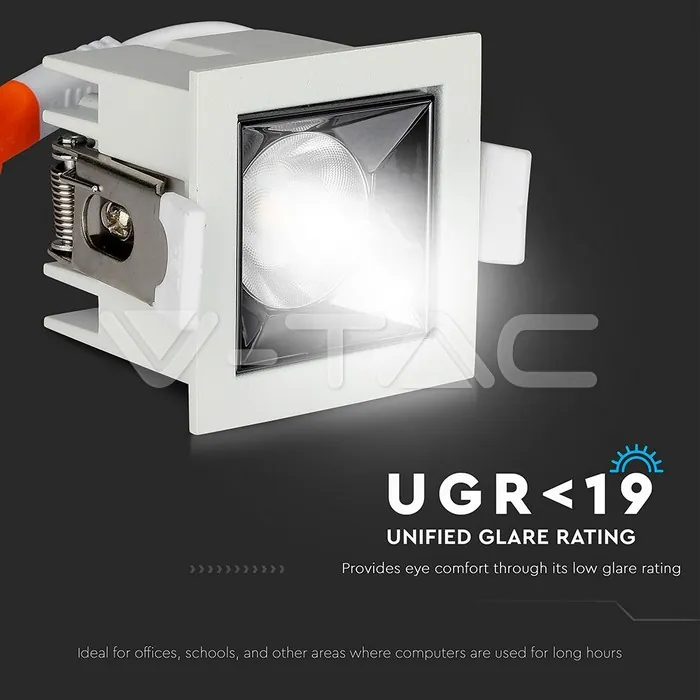 V-TAC VT-970 LED Луна SAMSUNG Чип 4W Рефлектор UGR