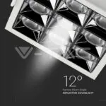 V-TAC VT-984 LED Луна SAMSUNG Чип 36W Рефлектор UGR
