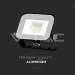 V-TAC VT-10010 10W LED Прожектор SAMSUNG Чип PRO-S Сиво Тяло 3000К