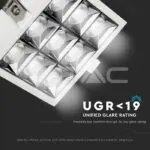 V-TAC VT-999 LED Луна SAMSUNG Чип 36W Рефлектор UGR