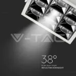 V-TAC VT-999 LED Луна SAMSUNG Чип 36W Рефлектор UGR