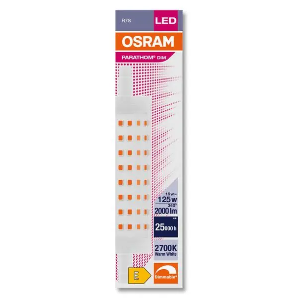 Osram 4058075626812 ЛЕД Лампа Димираща 16W 2700K R7s