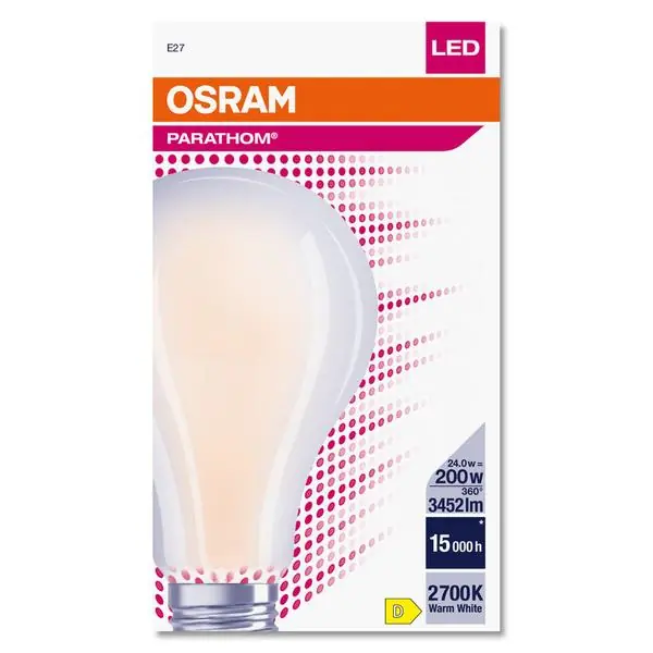 Osram 4058075619111 ЛЕД Лампа P CLAS A 200 24W 2700K E27