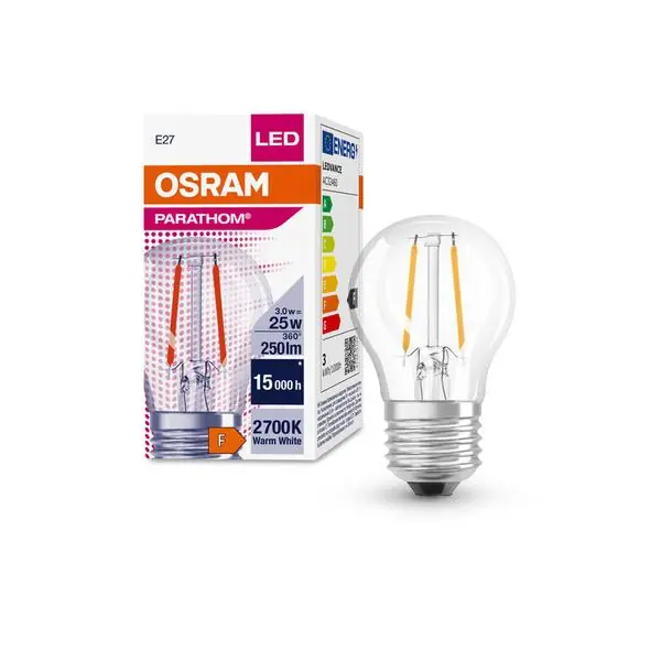 Osram 4058075590410 ЛЕД Лампа 25 2.5W 2700K E27