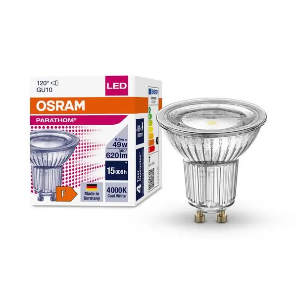 Osram 4058075608733 ЛЕД Лампа P PAR16 80 120° 6.9W 4000K 220K|240V GU10