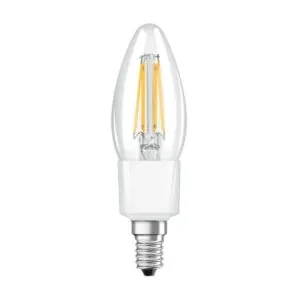 Osram 4058075609754 ЛЕД SMART Филамент Лампа Candle Димираща 4W 2700K E14