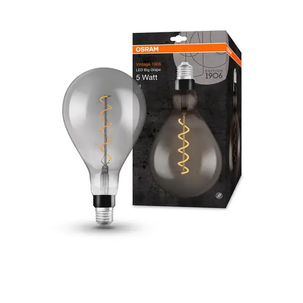 Osram 4058075269903 Винтидж ЛЕД Лампа 1906 BIG GRAPE 4W 1800K E27