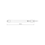 Milagro EK8239 LED луминесцентна лампа 9W 850lm 3000K 60см