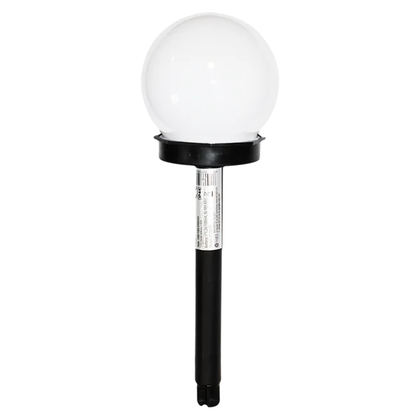 Milagro EKO4826 ГРАДИНСКА ЛАМПА СОЛАРНА ТОПКА ЧЕРНА ПЛАСТМАСА