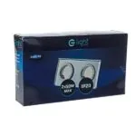 Milagro EKOS919 КВАДРАТЕН капс за стъклен таван 2xGU10 Цвят: СРЕБРИСТ