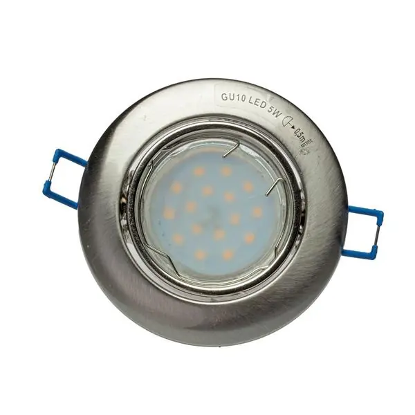 Milagro EKZ2570 КРЪГЛА GU10 1X5W LED САТЕН