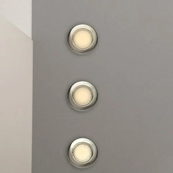 Milagro EKZ2570 КРЪГЛА GU10 1X5W LED САТЕН