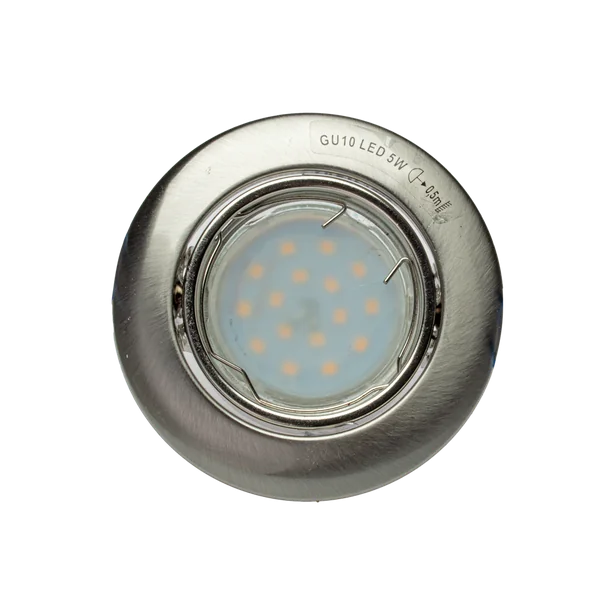 Milagro EKZ2570 КРЪГЛА GU10 1X5W LED САТЕН