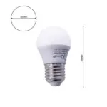 Milagro EKZA1465 LED крушка 7W E27 G45. Цвят: Топъл