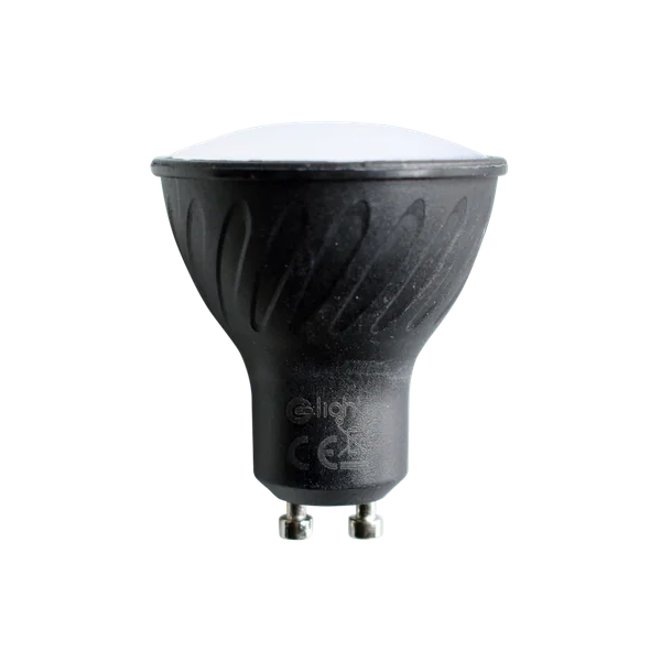 Milagro EKZA251 ЧЕРНА LED КРУШКА 6W GU10. ЦВЯТ: ТОПЪЛ