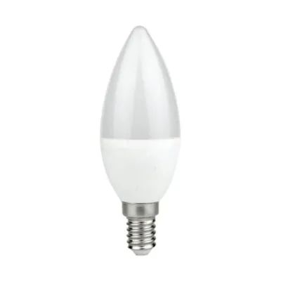 Milagro EKZA8006 LED крушка 7W E14 C37. Цвят на свещта: 6500K