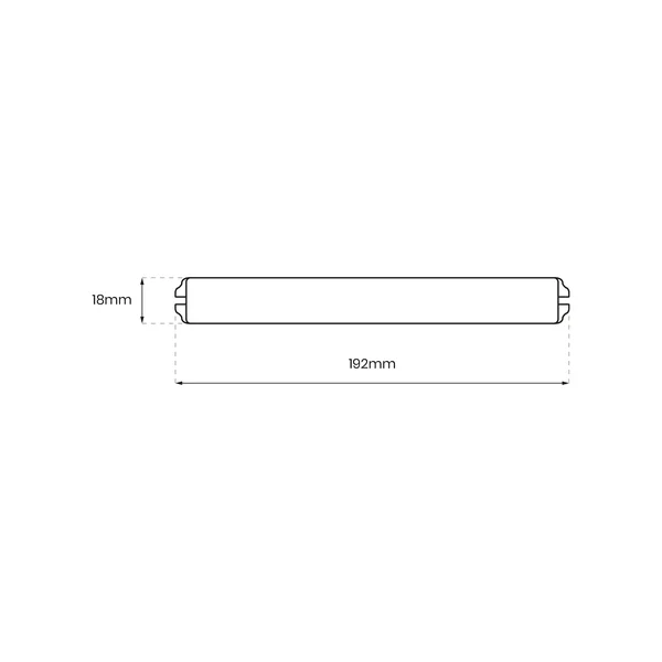 Milagro EKZAS8350 Тънко 24W IP20 LED захранване