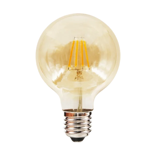 Milagro EKZF8007 LED крушка с нажежаема жичка 6W G80 E27 2700K кехлибар