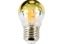 Milagro EKZF8011 LED крушка с нажежаема жичка 4W G45 E27 2700K половин злато
