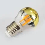 Milagro EKZF8011 LED крушка с нажежаема жичка 4W G45 E27 2700K половин злато