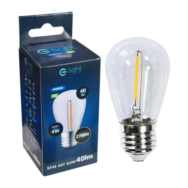 Milagro EKZF8123 LED крушка с нажежаема жичка 0.5W ST45 E27 2700K