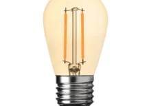 Milagro EKZF8262 LED крушка с нажежаема жичка 1W ST45 E27 2700K кехлибар