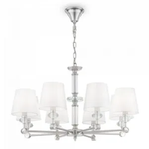 Maytoni MOD018PL-08CH Полилей Riverside 220V 8xE14 IP20