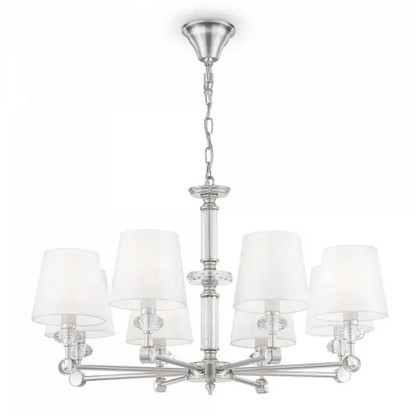 Maytoni MOD018PL-08CH Полилей Riverside 220V 8xE14 IP20