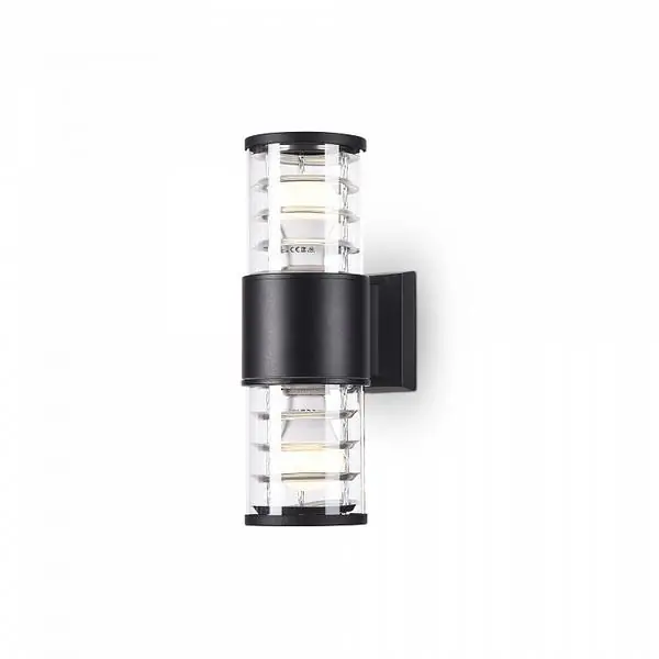 Maytoni O576WL-02B Аплик Стенна лампа за фасада Bronx 220V 2xE27 IP54
