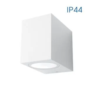 Vivalux VIV004666 Фасадно осветително тяло PORTO/SQ 1xGU10 бял IP44