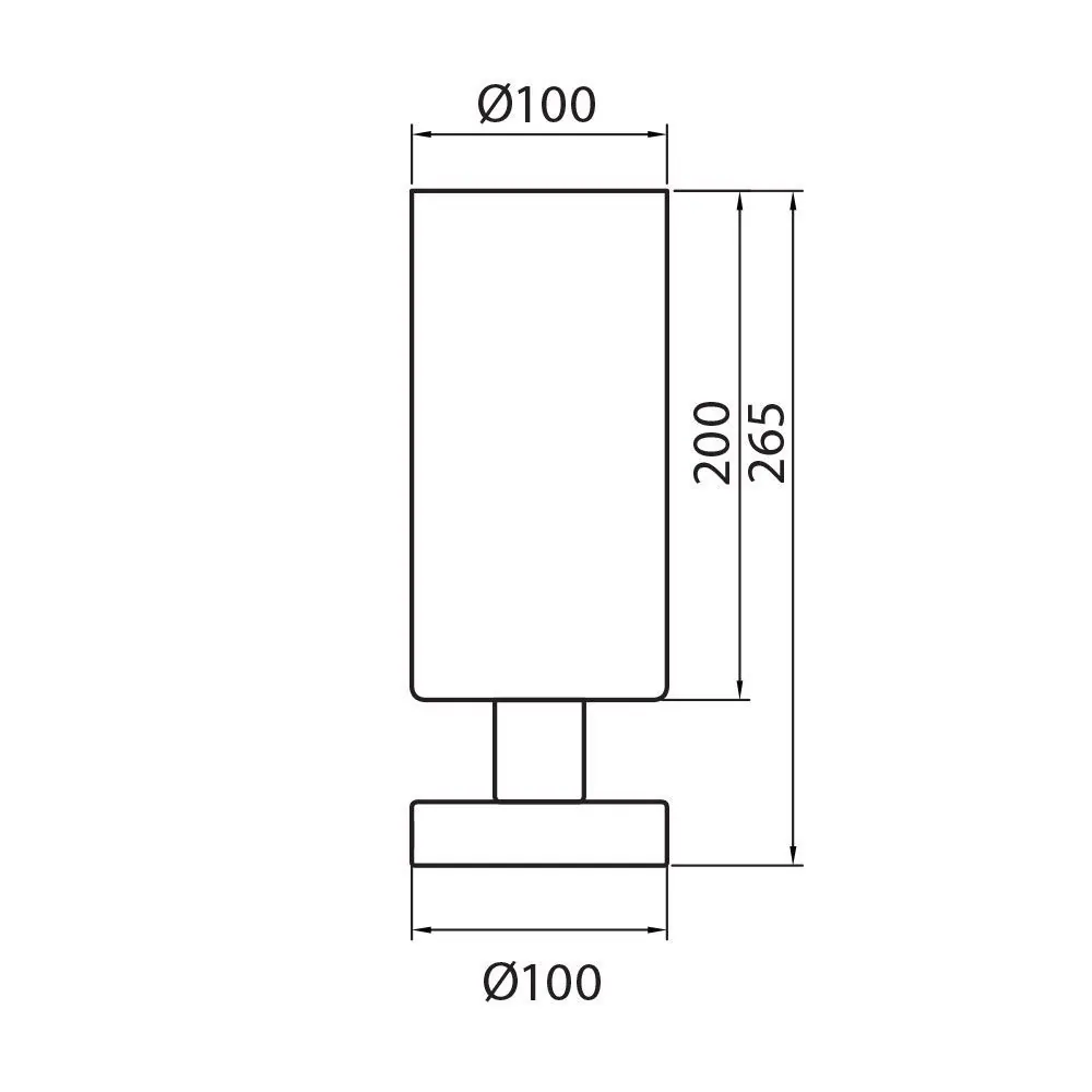 Vivalux VIV004883 Нощна лампа TBL739 AMIRA опушено стъкло 1хЕ27