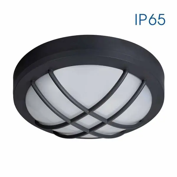 Vivalux VIV004746 LED плафониера MEZZO/X LED 18W черен 4000K IP65