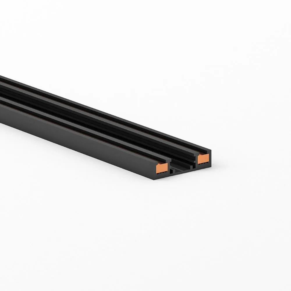 Vivalux VIV004935 SLIM25 Магнитна релса за външен монтаж SlimTrack 1M Черен