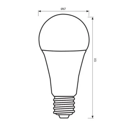Vivalux VIV004697 LED лампа GIGA LED 18W 2000lm E27 6400K
