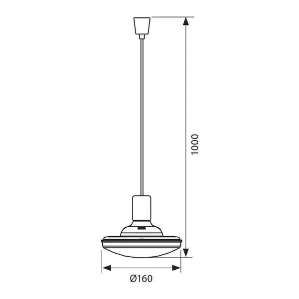Vivalux VIV003675 LED осветително тяло REMI LED 14W 3000K