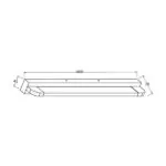 Vivalux VIV004321 LED тяло за баня MODENA LED 9W 4000K хром