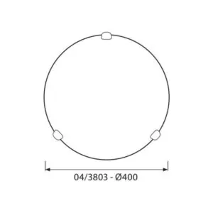 Vivalux VIV000347 Плафониера GRAFFI 04/3803 Ø400 мм