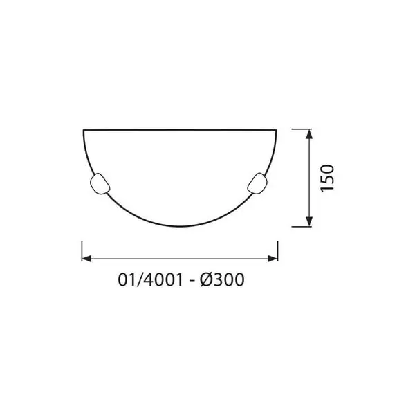 Vivalux VIV000351 Аплик CUBI 01/4001 Ø1/2 300 мм