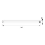 Vivalux VIV003498 LED осветително тяло SPICA LED T5 9W 4000K