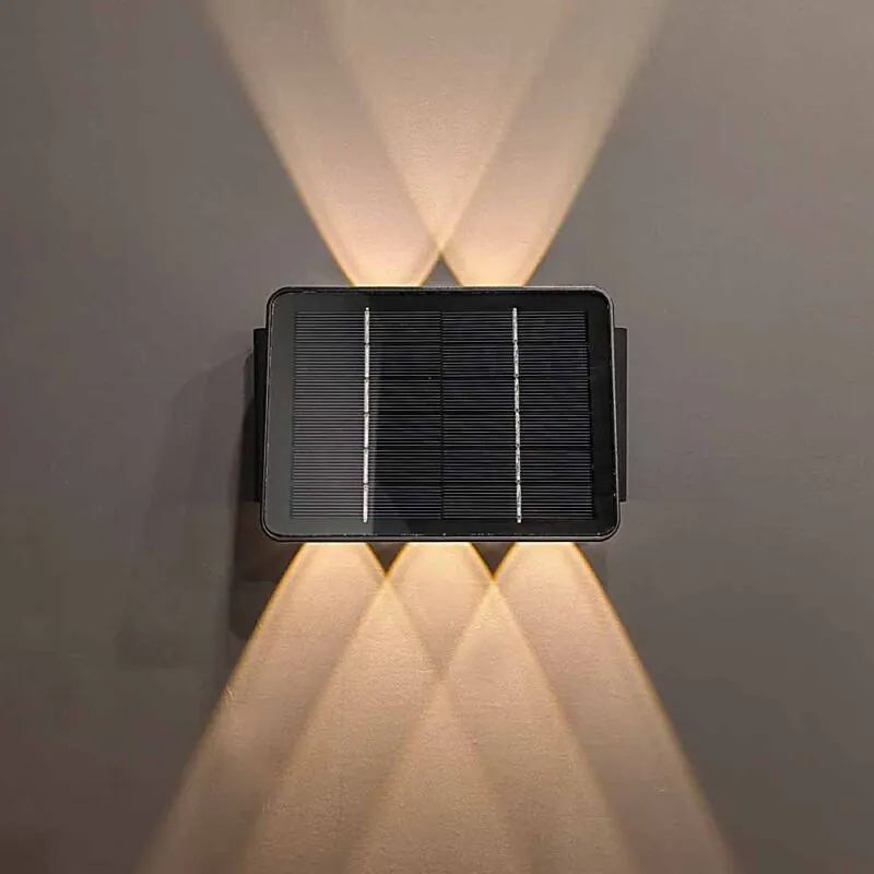 Vivalux VIV004790 Соларен LED аплик DOMINO SOLAR LED 10W 70lm 4000K IP54