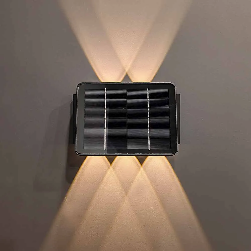 Vivalux VIV004790 Соларен LED аплик DOMINO SOLAR LED 10W 70lm 4000K IP54