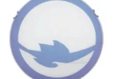 Vivalux VIV000228 Плафониера DESIGN BLUE 04/1103 Ø400 мм E27 IP20 220V