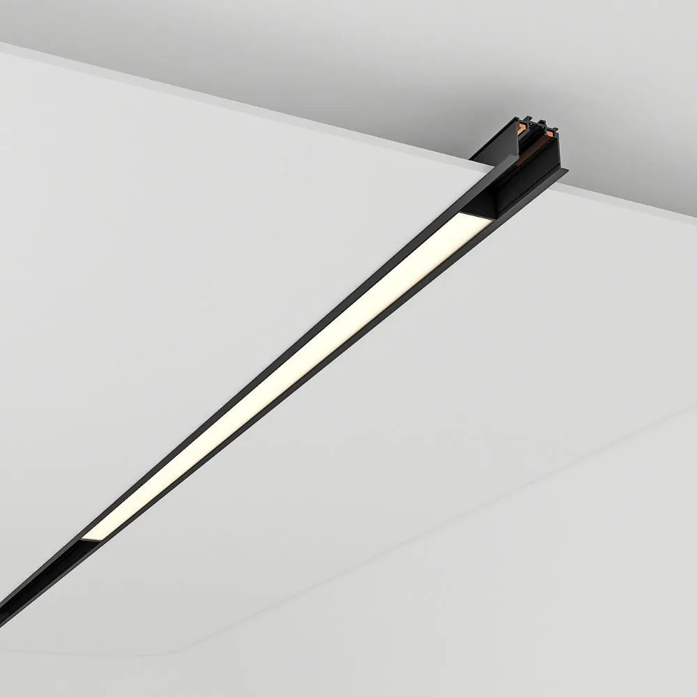 Vivalux VIV004982 SLIM25 Магнитно LED осветително тяло ILLUSION LED 36W Черен 4000K