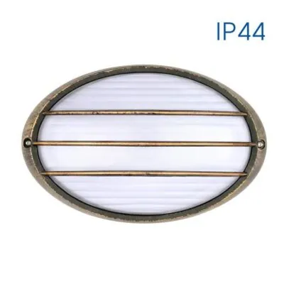 Vivalux VIV004499 Аплик PETRA-2 1xE27 антично злато IP44