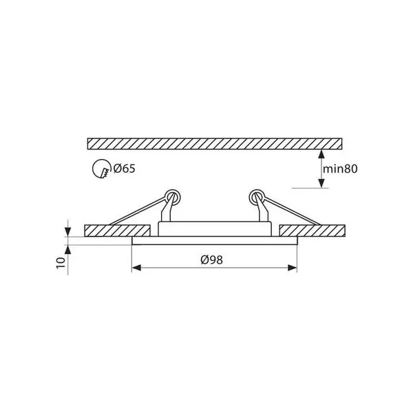 Vivalux VIV004268 Кристална декоративна луна AZAR SL413 LED 3W 4000K