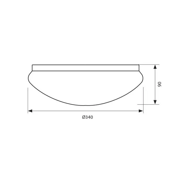 Vivalux VIV003427 LED плафониера CHIARA LED 15W 4000K